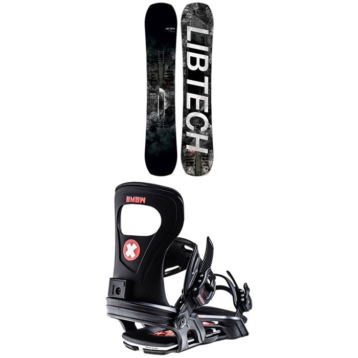 Lib Tech - Box Knife C3 Snowboard + Bent Metal Joint Snowboard Bindings 2023