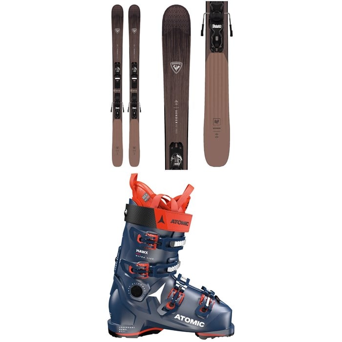 Rossignol - Sender 90 Pro Skis + Xpress 10 GW Bindings + Atomic Hawx Ultra 110 S GW Ski Boots 2023