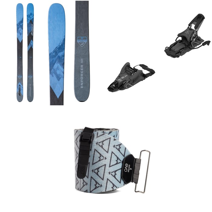 Nordica - Enforcer 104 Free Skis + Salomon S/Lab Shift MNC 13 Alpine Touring Ski Bindings + evo x Pomoca Pro Glide Climbing Skins 2023