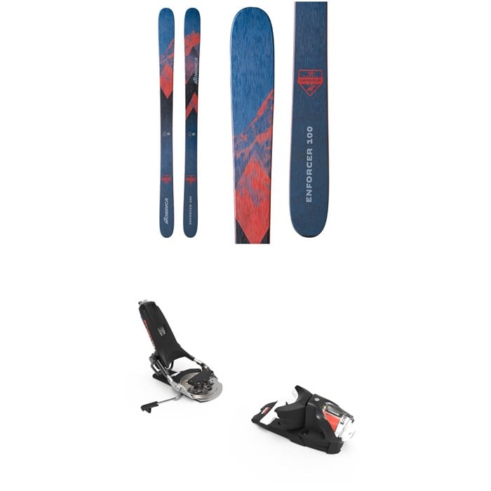 Nordica - Enforcer 100 Skis + Look Pivot 14 GW Ski Bindings 2023