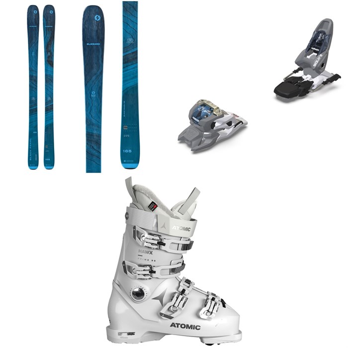 Blizzard - Black Pearl 88 Skis + Marker Squire 11 Ski Bindings + Atomic Hawx Prime 95 W Ski Boots - Women's 2023