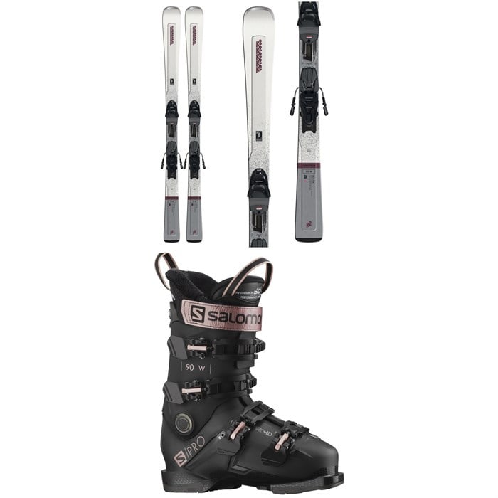 K2 - Disruption 75 Skis + ERP 10 Bindings + Salomon S/Pro 90 W GW Ski Boots - Women's 2023