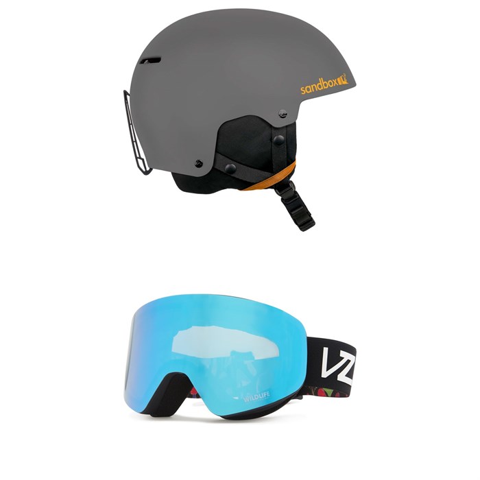 Sandbox - Icon Snow Helmet + Von Zipper Encore Goggles