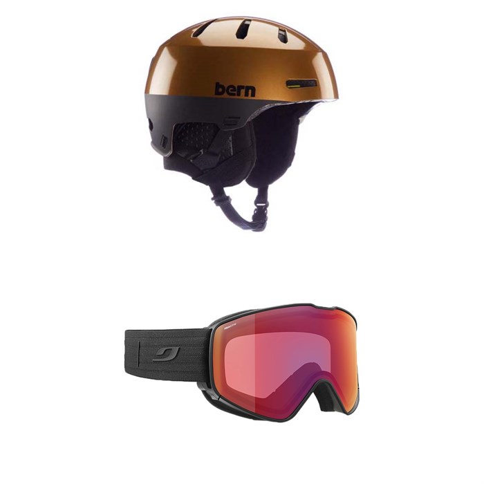 Bern - Macon 2.0 MIPS Helmet + Julbo Cyrius Goggles