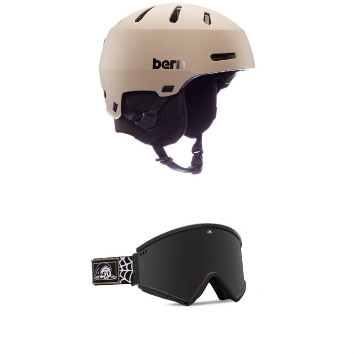 Bern - Macon 2.0 MIPS Helmet + Electric Roteck Goggles