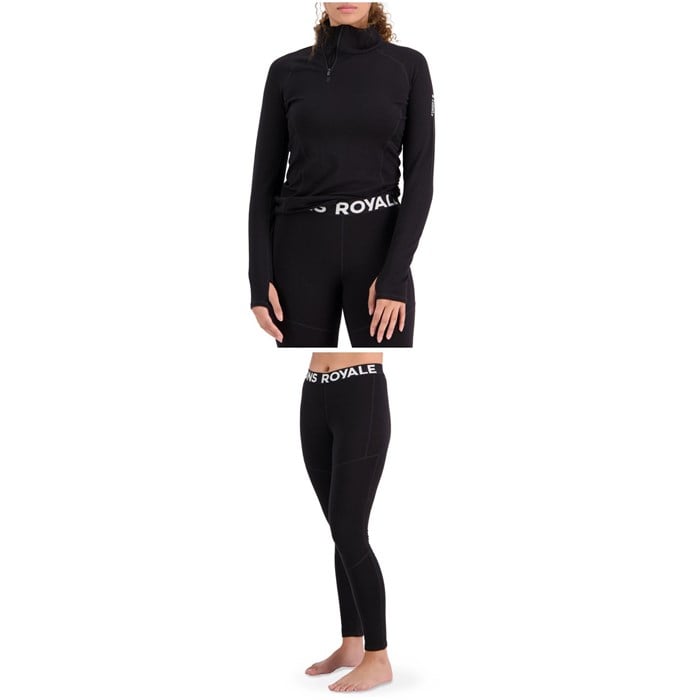 Mons Royale - MONS ROYALE Olympus Half Zip Top + Leggings - Women's 2023