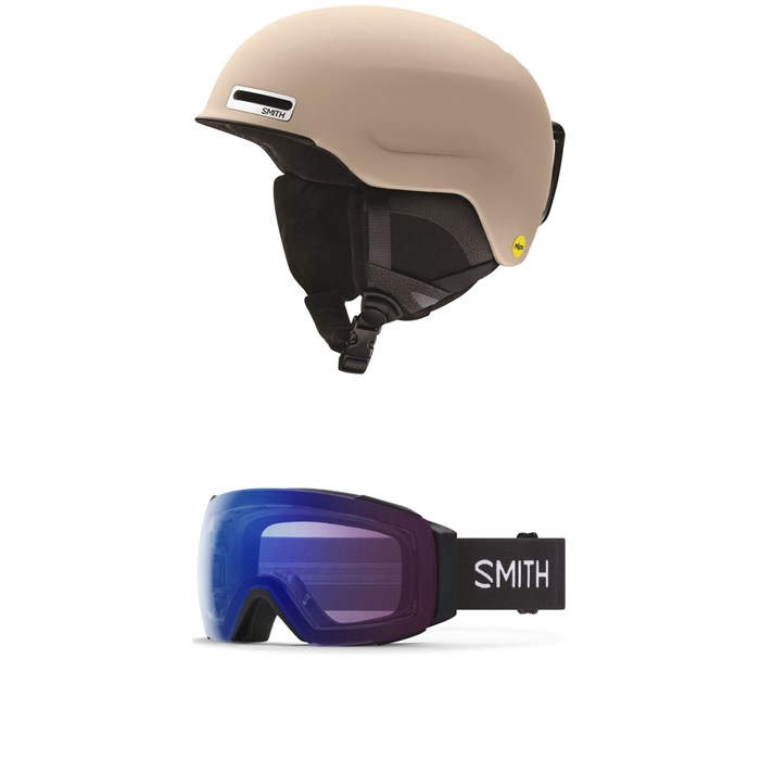 Smith - Maze MIPS Round Contour Fit Helmet + I/O MAG Low Bridge Fit Goggles