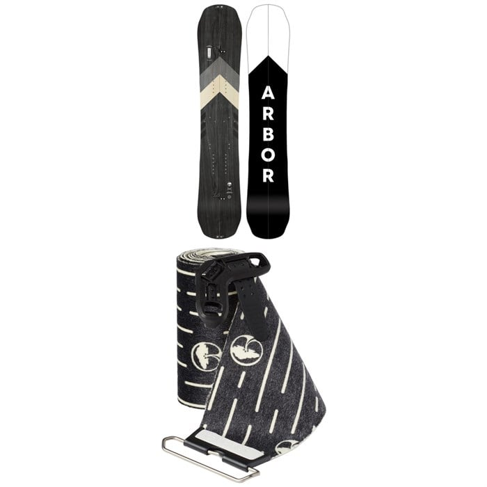 Arbor - Coda Rocker Splitboard + Coda Splitboard Skins