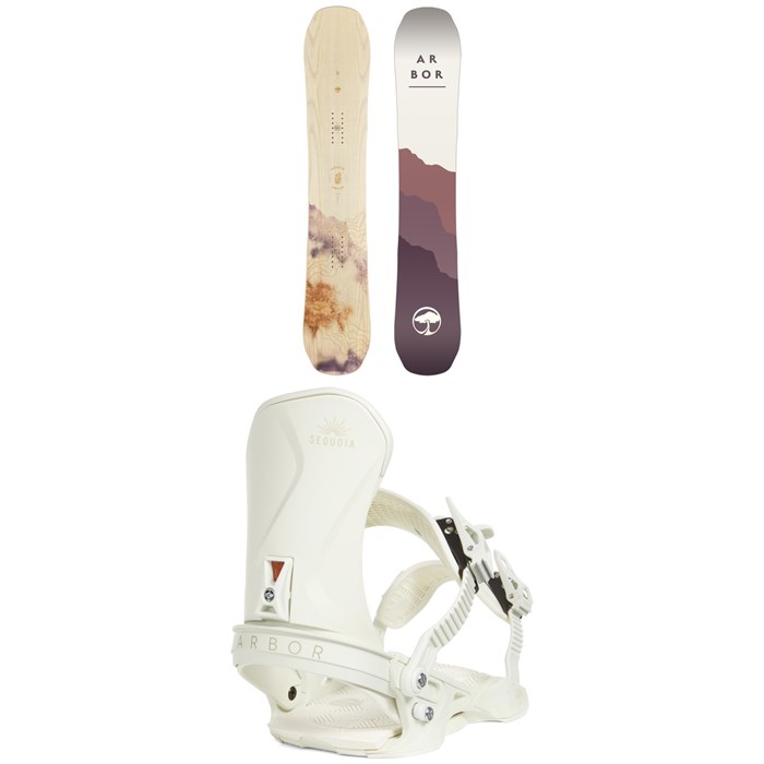 Arbor - Swoon Camber Snowboard + Sequoia LTD Snowboard Bindings - Women's 2023