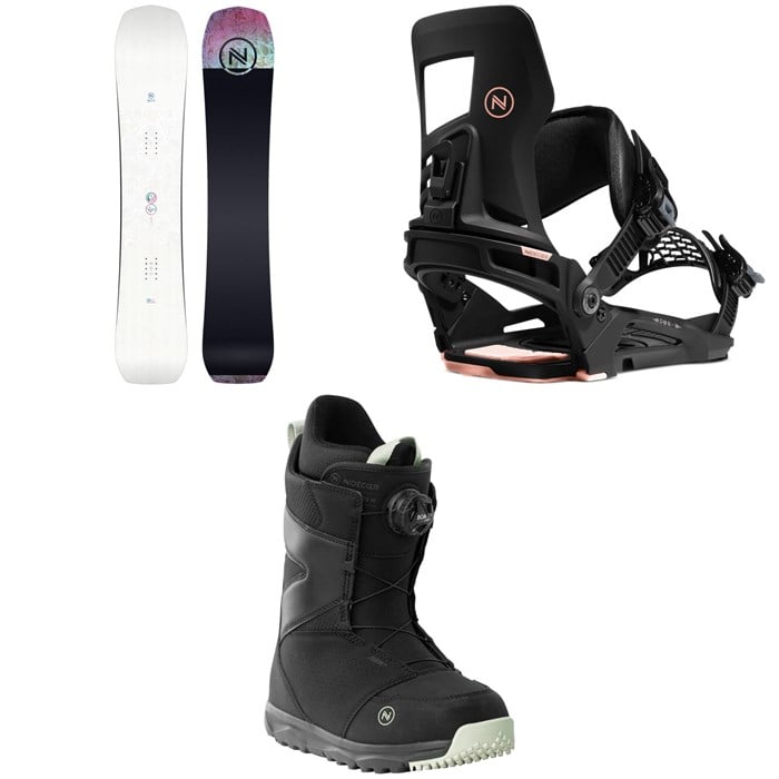 Nidecker - Venus Snowboard + Muon-W Snowboard Bindings + Cascade Snowboard Boots - Women's 2023