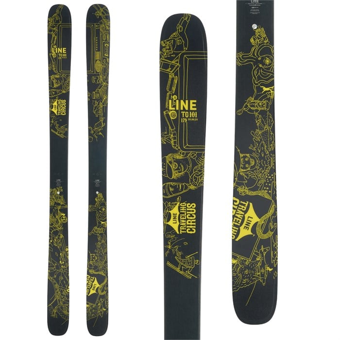 Line Skis - Chronic TC 101 Skis 2024