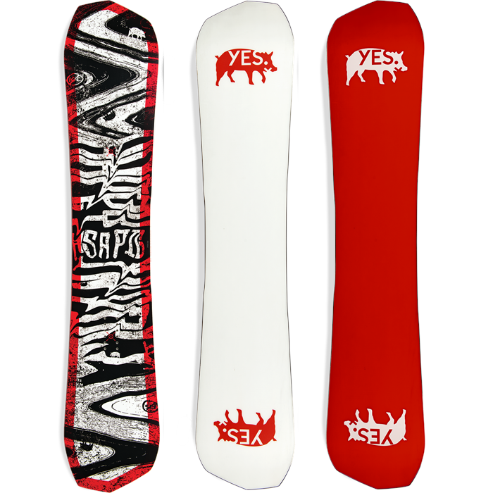 The Yes Greats Uninc Snowboard