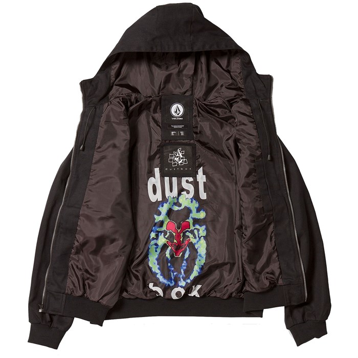 VOLCOM dustbox gore-tex jacket ジャケット Volcom x Dustbox Feel Too Good Gore-Tex Green Windbreaker