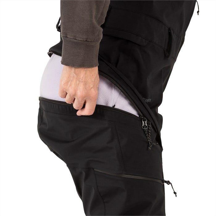 未使用Volcom Vs 3L Stretch Gore Bib Overall 3L GORE-TEX BIB OVERHAULER - BLACK – Volcom Japan