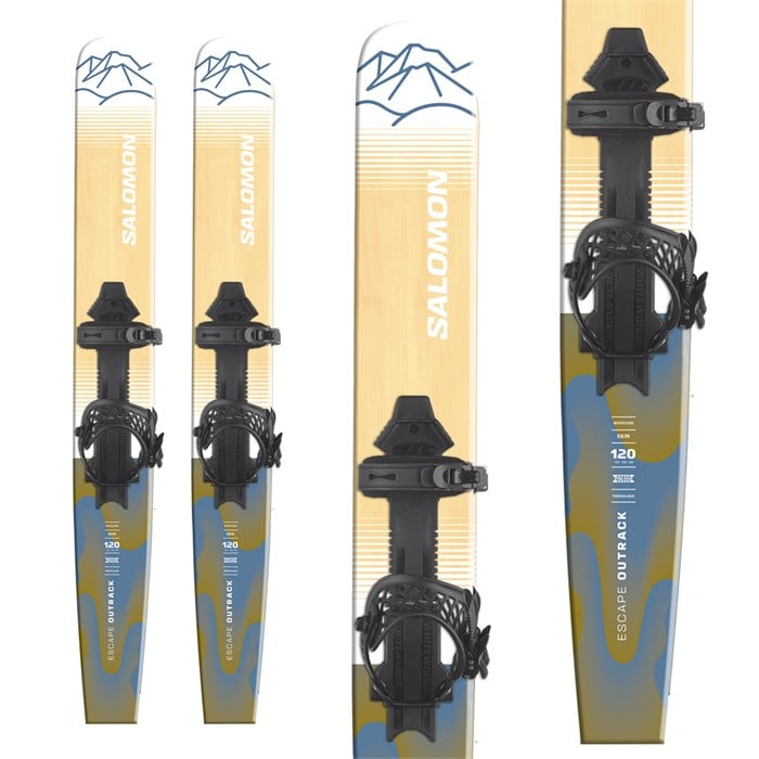 Salomon - Escape Outrack Cross Country Skis + Outlander Ski Bindings 2024