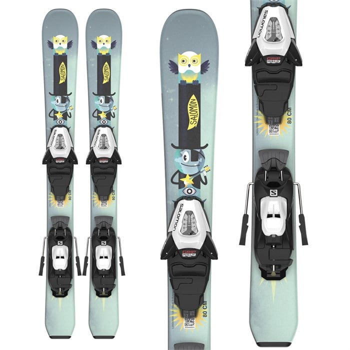 Salomon - T1 XS Skis + C5 GW Bindings - Kids' 2024