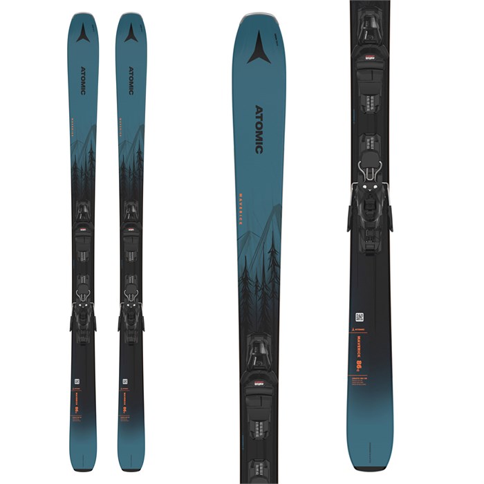 Atomic Maverick 86 C Skis + M10 GW Binidngs 2024 evo Canada