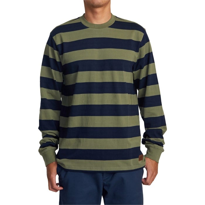 RVCA - Chainmail Stripe Long-Sleeve Shirt - Men's