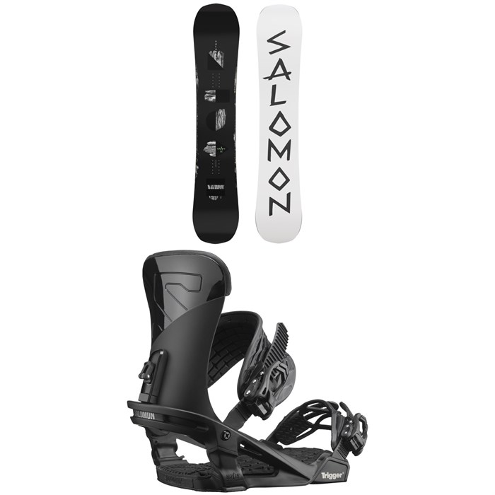 Salomon - Craft Snowboard + Trigger Snowboard Bindings 2023
