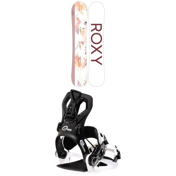 Roxy - Breeze C2 Snowboard + GNU B-Real Snowboard Bindings - Women's 2023