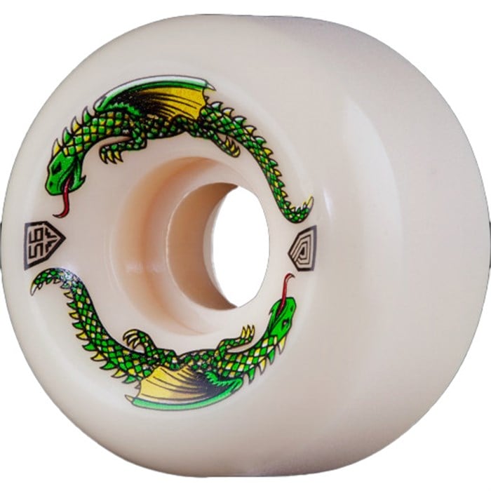 Powell Peralta - Dragon Formula Green Dragon 93a Skateboard Wheels