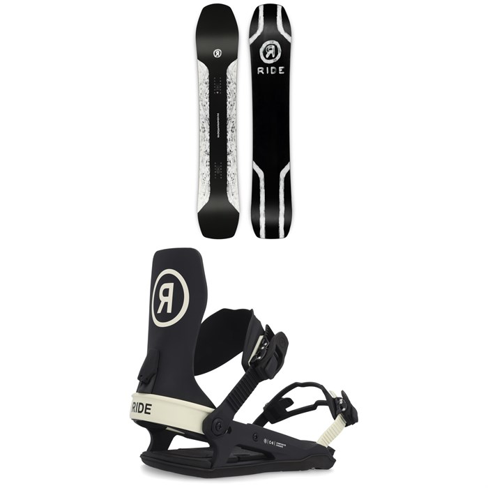 Ride - Smokescreen Snowboard + C-6 Snowboard Bindings 2023