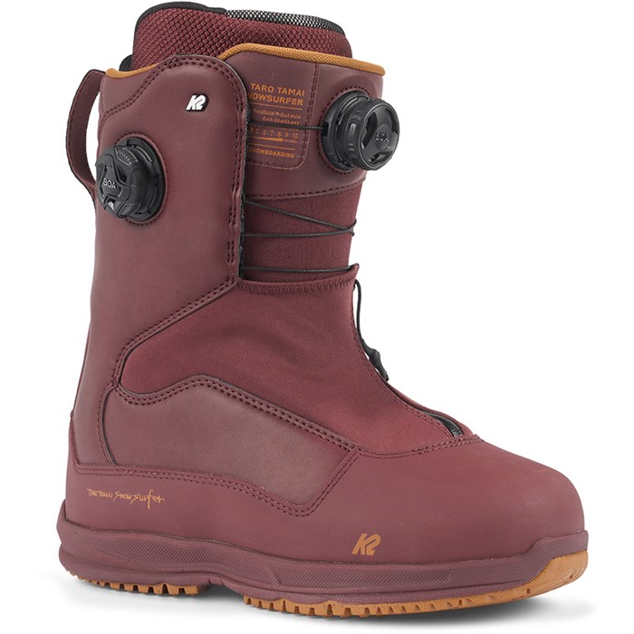スノーボード K2 TARO TAMAI SURF BOOTS K2 Taro Tamai Snowsurfer Unisex Snowboard Boots 2025 | K2