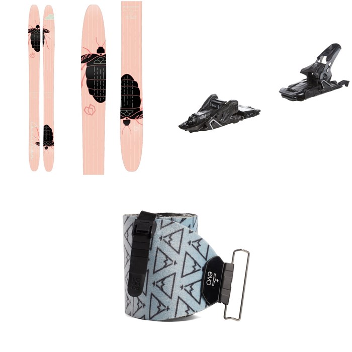 Coalition Snow - Coalition Snow La Nieve Skis - Women's + Salomon S/Lab Shift MNC 13 Alpine Touring Ski Bindings + evo x Pomoca Pro Glide Climbing Skins 2023
