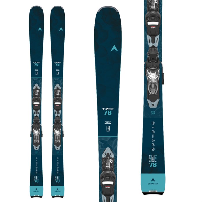 Dynastar - E-Cross 78 Skis + XP 10 Bindings - Women's 2025