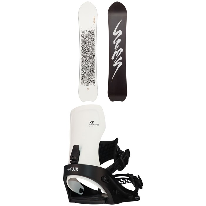 Sims - x evo UAP Snowboard + Flux XF Snowboard Bindings 2023