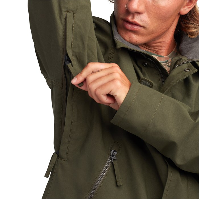 Dc Snowboard Jacket Dakine A-1 Unisex Jacket Military Style