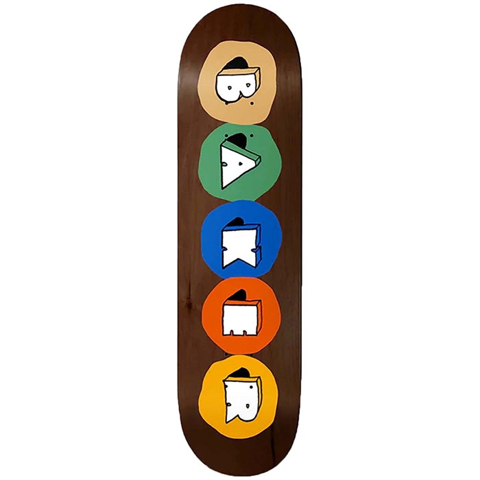 Baker ZA Subway Deck 8.25 Skateboard Deck evo