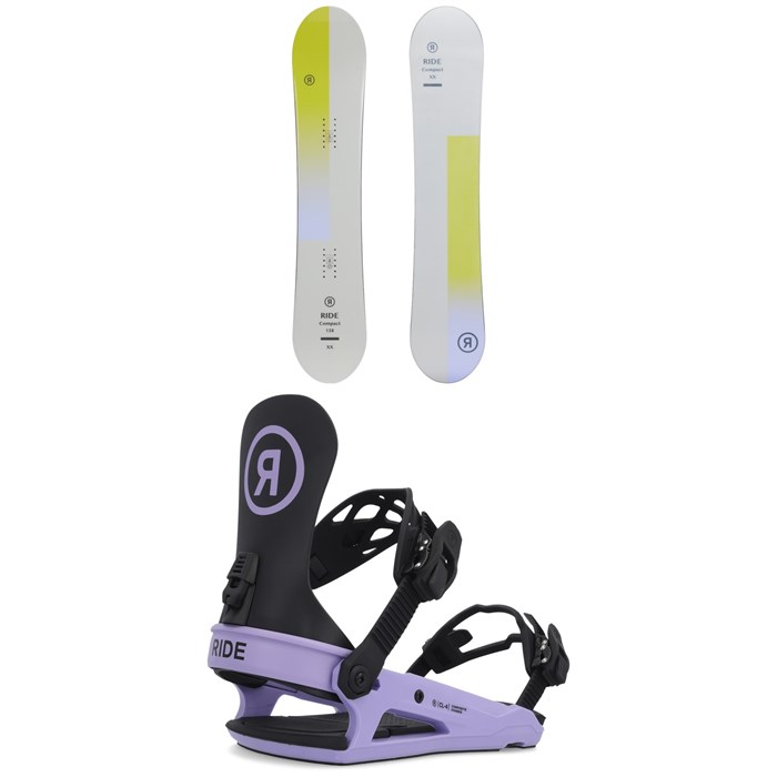 Ride - Compact Snowboard + CL-4 Snowboard Bindings - Women's 2023