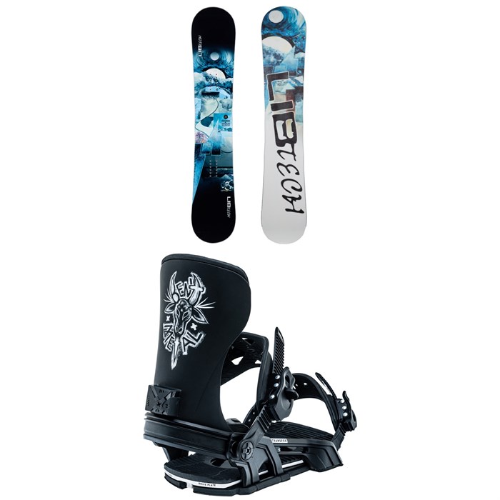 Lib Tech - Skate Banana BTX Snowboard + Bent Metal Transfer Snowboard Bindings 2023