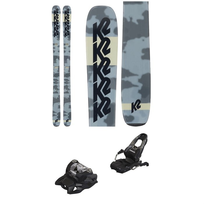 K2 - Reckoner 92 Skis + Squire 10 Bindings 2024