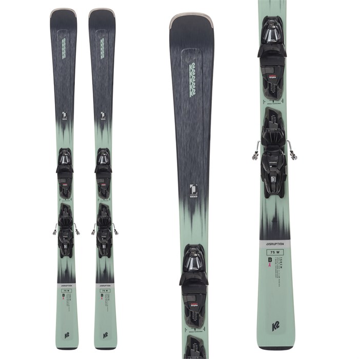 K2 - Pack De Skis Disruption 76 W + Fixations Erp 10 Femme