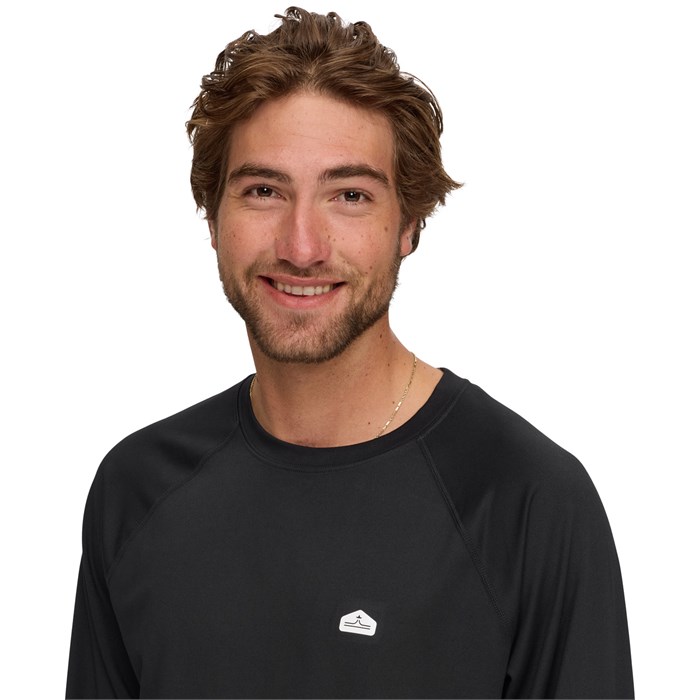 Men's French Terry Thermal Top, Moisture Wicking, Midweight Layer, Made in USA