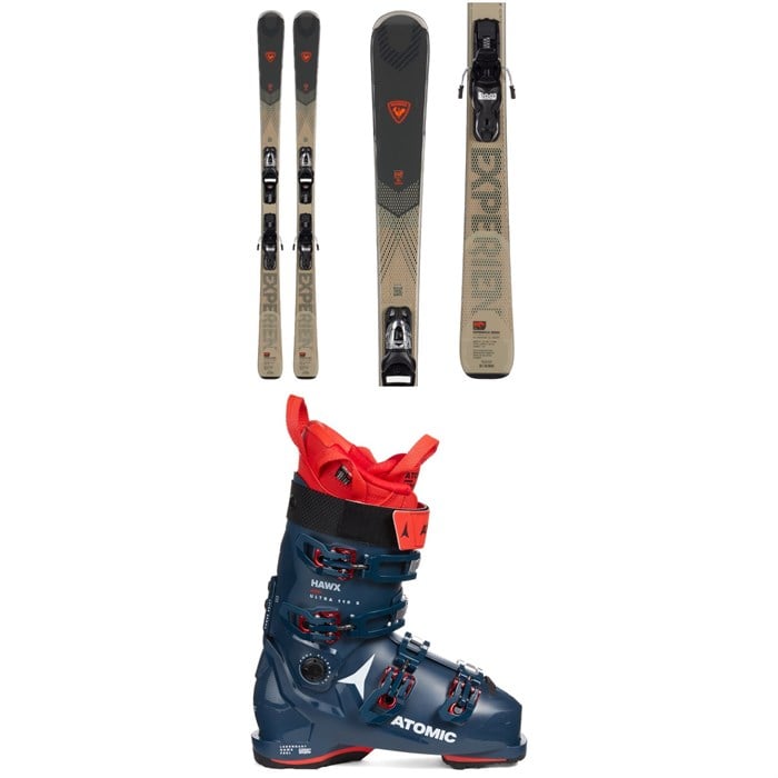 Rossignol - Experience 80 C Skis + Xpress 11 GW Bindings + Atomic Hawx Ultra 110 S GW Ski Boots