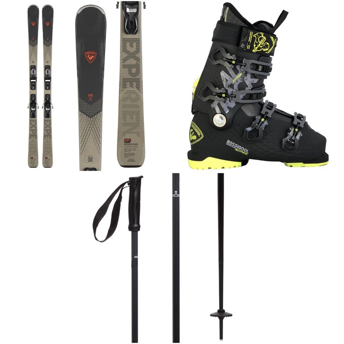 Rossignol - Experience 80 C Skis + Xpress 11 GW Bindings + Alltrack 90 Premium Ski Boots + evo Merge Ski Poles 2023