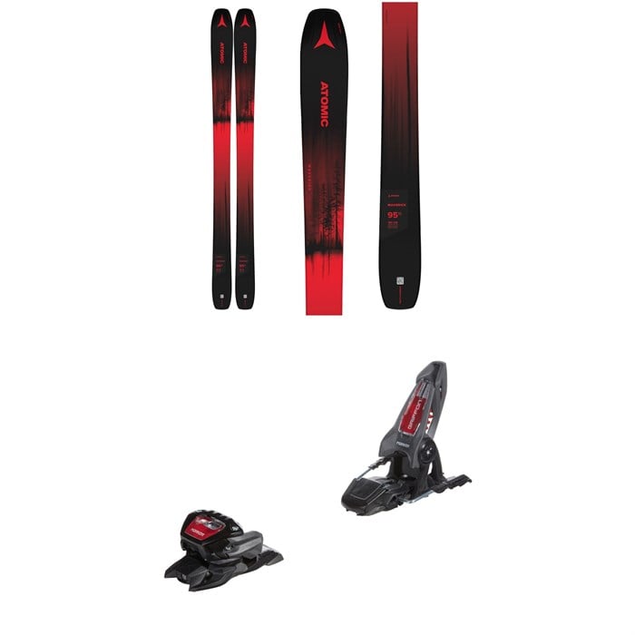 Atomic - Maverick 95 Ti Skis + Marker Griffon 13 ID Ski Bindings 2023