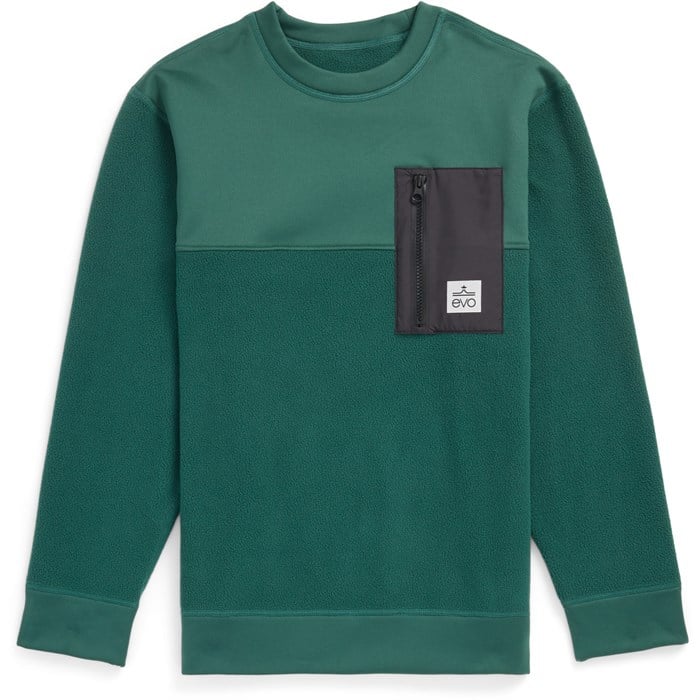 evo - evo Fleece Crew Sweatshirt - Unisex