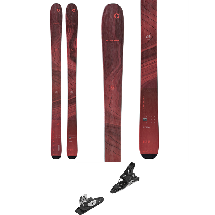 Blizzard - Black Pearl 97 Skis + Salomon Warden 11 Demo Ski Bindings - Women's 2023 - Used