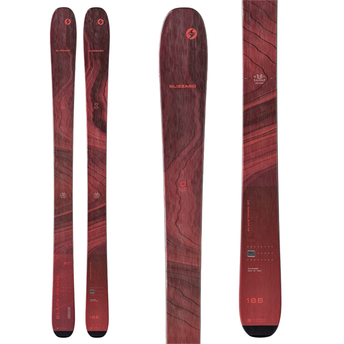 Blizzard - Blizzard Black Pearl 97 Skis + Salomon Warden 11 Demo Ski Bindings - Women's 2023 - Used