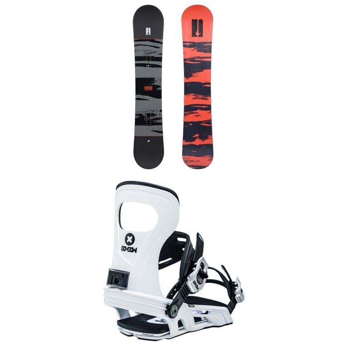 K2 - Standard Snowboard + Bent Metal Joint Snowboard Bindings 2023