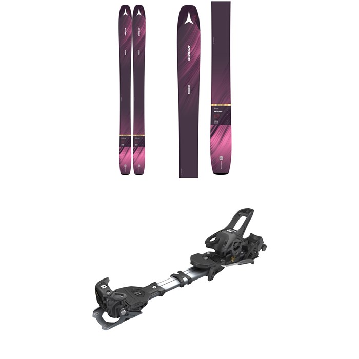 Atomic - Backland 107 Skis - Women's + Tyrolia Ambition 12 Alpine Touring Ski Bindings