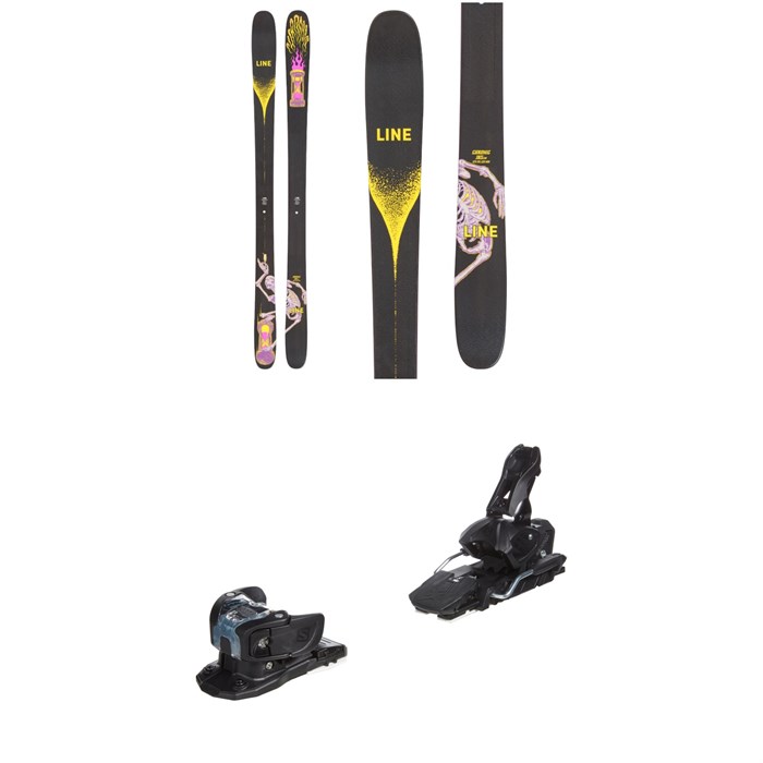 Line Skis - Chronic Skis + Salomon Warden MNC 13 Ski Bindings 2023