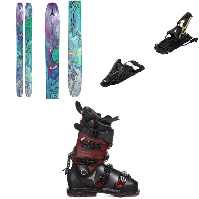 Atomic - Atomic Bent Chetler 120 Skis + Atomic Shift MNC 13 Alpine Touring Ski Bindings + Atomic Hawx Ultra XTD 130 CT GW Alpine Touring Ski Boots