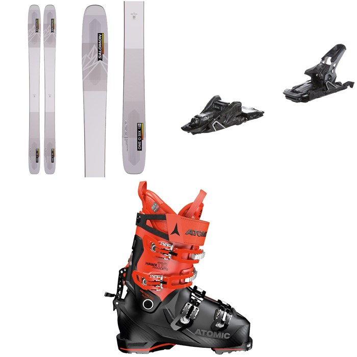 Salomon - Salomon QST 106 Skis + Salomon S/Lab Shift MNC 13 Alpine Touring Ski Bindings + Atomic Hawx Prime XTD 110 CT GW Alpine Touring Ski Boots 2023