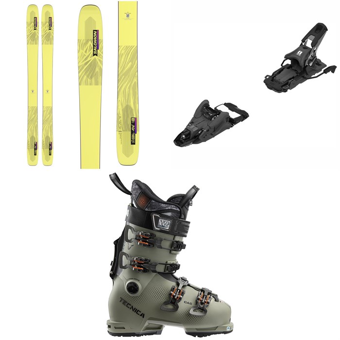 Salomon - Salomon QST Stella 106 Skis + Armada Shift MNC 10 Alpine Touring Ski Bindings + Tecnica Cochise 95 W DYN Alpine Touring Ski Boots - Women's 2023