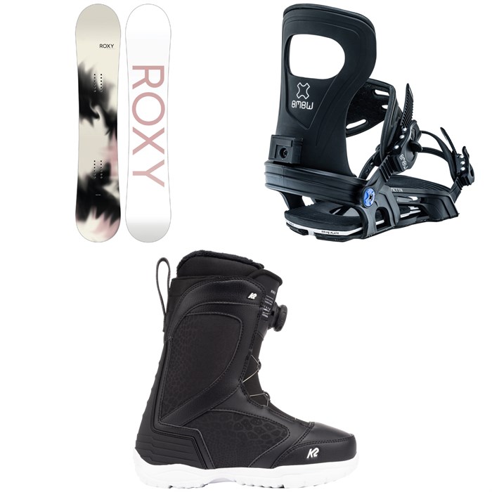 Roxy - Raina LTD Snowboard + Bent Metal Metta Snowboard Bindings + K2 Benes Snowboard Boots - Women's 2023